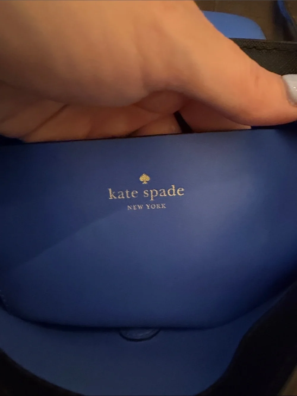 kate spade compact black